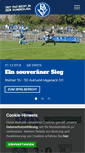 Mobile Screenshot of bremer-sportverein.de